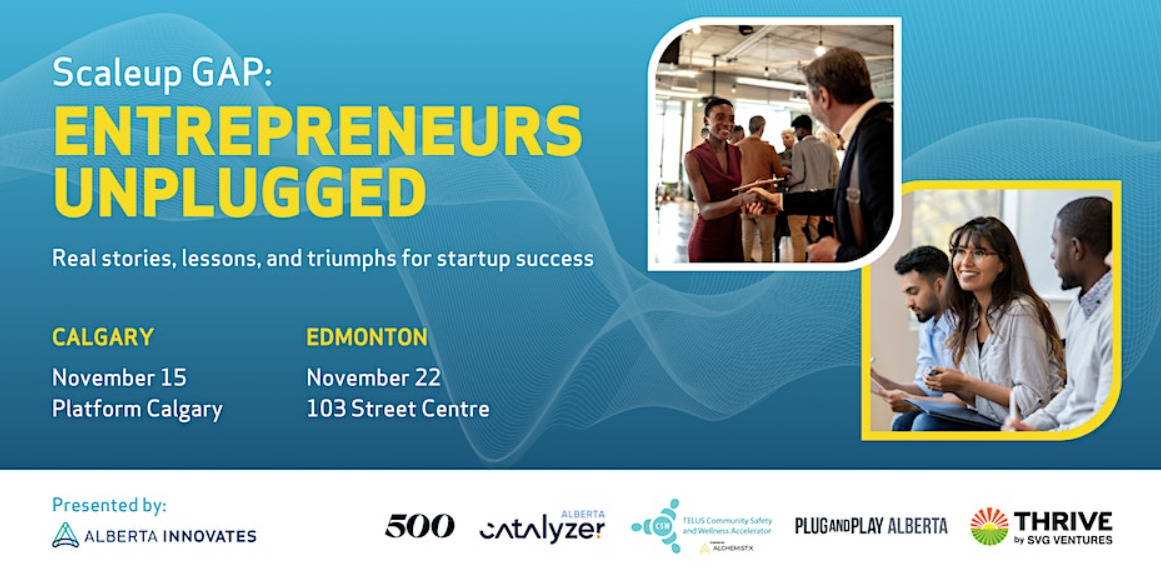 Alberta Innovates Entrepreneurs Unplugged