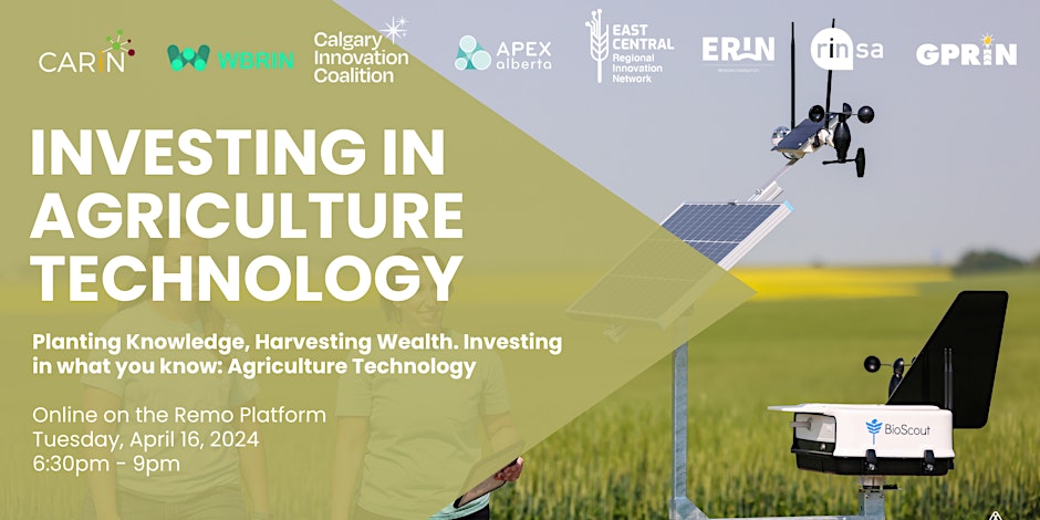 Investing in Agriculture Technology